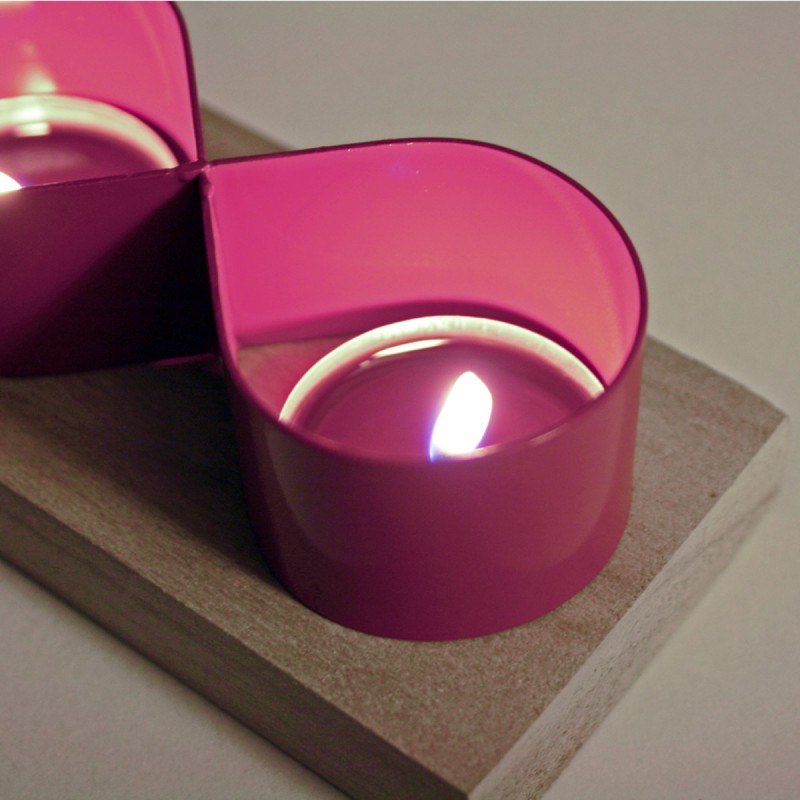 Porta Candeline Tea-Light Lilla