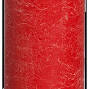 PILIER bougie cylindrique 300 100 RUSTIC RED