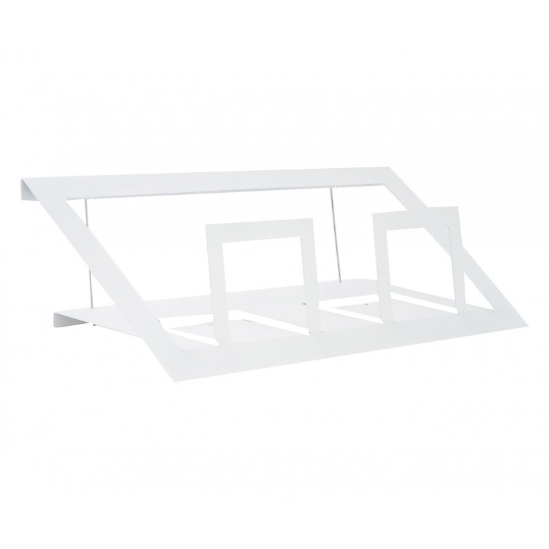 Étagère et transporteur TriZone 50cm blanc Étagère et transporteur TriZone 50cm blanc