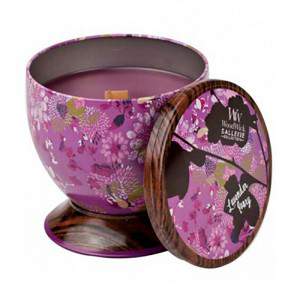 CANDLE GALLERIES TIN LAVENDER IVORY