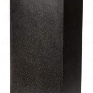 25X25X67 BLACK high rectangular flowerboard