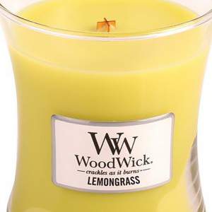 Woodwick candela media alla citronella
