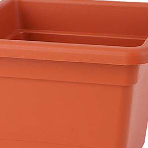 Vaso Quadrato 22 cm TERRACOTTA