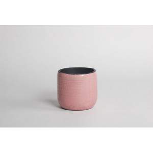 D&amp;M rosa afrikanische Keramik Vase 14cm