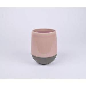 D&amp;M Vase Split Pink 15cm