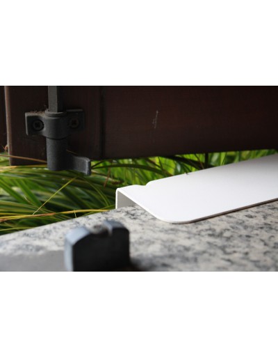 Windowsill pot holder anthracite 40 cm