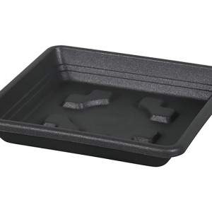 Square plastic anthracite