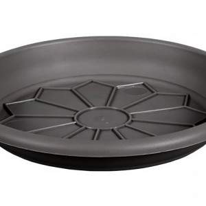 Detail Round Saucer naxos anthracite plastic diameter 40 cm