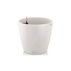 Lechuza Colour Classic 35 cm Smooth White Self Watering Round Planter