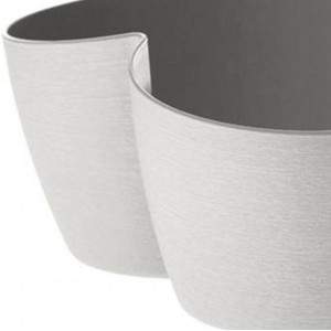 Three-flowerpot cover plastic toilet seat for 14cm pots