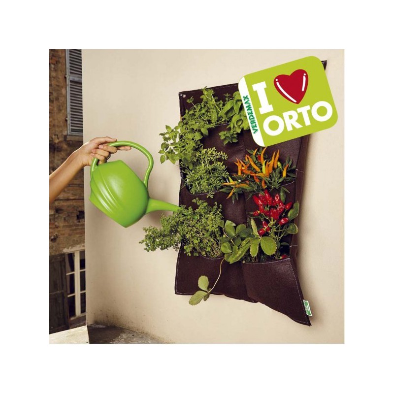 Jardin suspendu en tissu vertical avec 6 poches Jardin suspendu en tissu vertical avec 6 poches