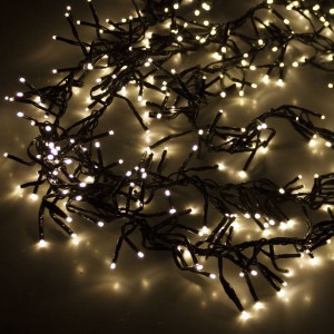 1500 luces de Navidad LED BLANCO CÁLIDO 30m