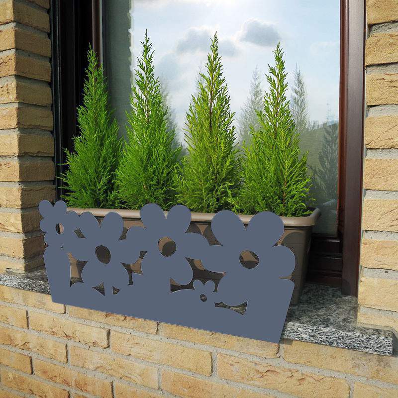 Vases fleur anti-chute anthracite Vases fleur anti-chute anthracite
