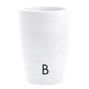 Tylus vase 30 cm. White