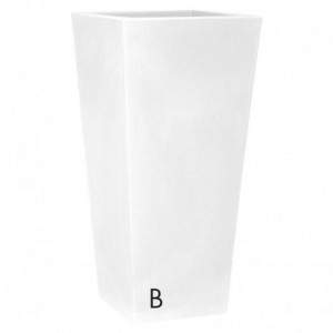 Eros vase 38 cm. White