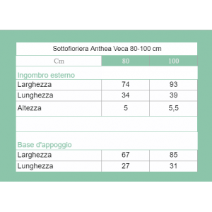 Floralo Artificiale - Aero plastica Argilla Plateau inietta 80 cm di Alta qualità - Scegli Il Tuo Colore e Le Dimensioni: 80 cm 