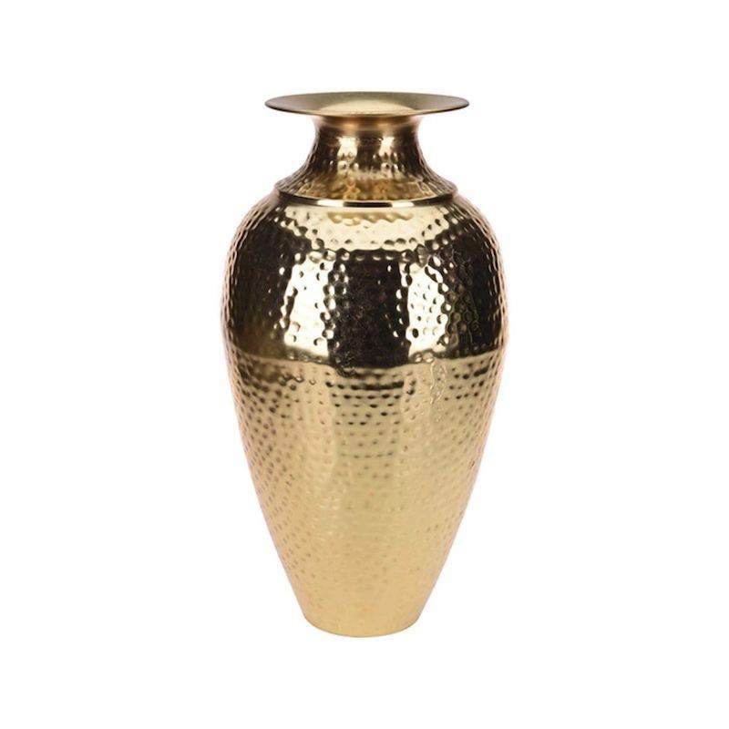 Hammered Gold Metal Vase 50...