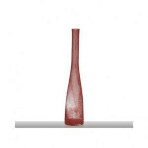 Glass Vase Red 60 cm. High