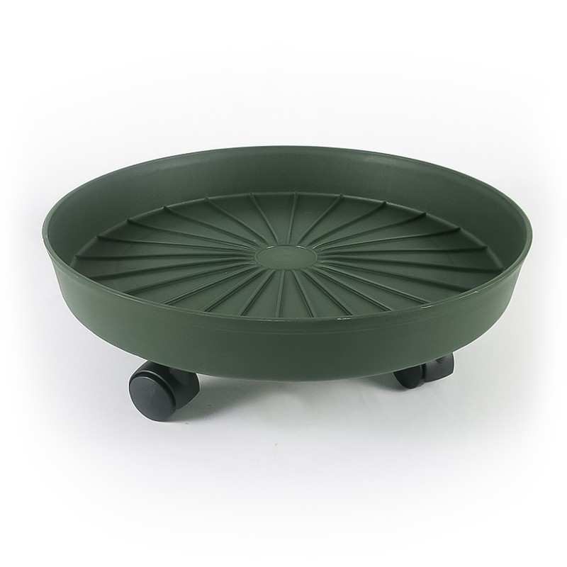 SAUCER with WHEELS LIFE 35 GREEN