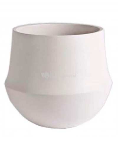 Vase Fusion Weiß D32