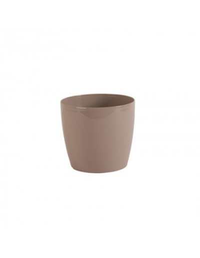 Runde Living Vase 16 cm Sand
