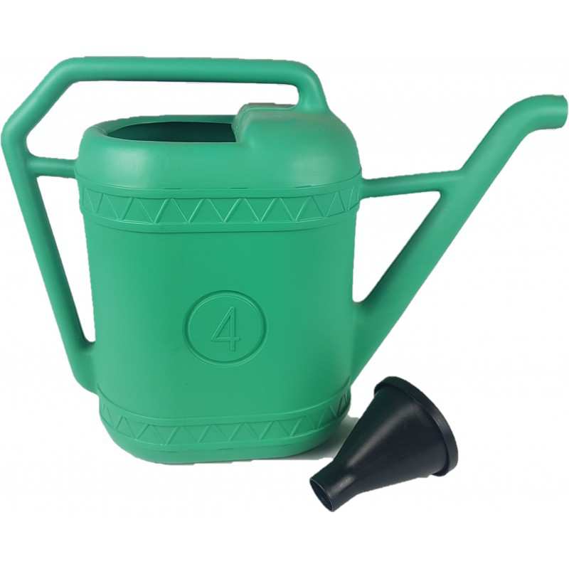 WATERING CAN 4 Liters with green shower