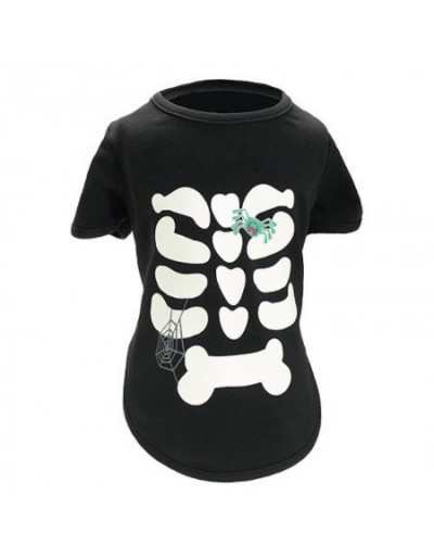 T-shirt Scary Fluo Skeleton...
