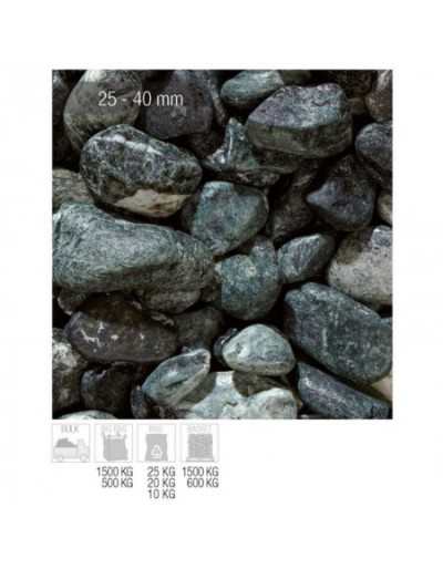 Green Alps pebbles 25-40 mm