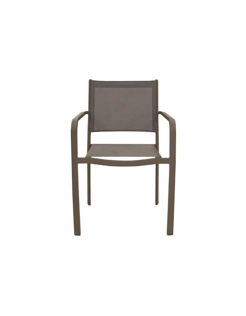 Zante Stackable Armchair Taupe