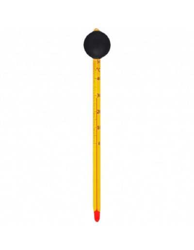 Precision thermometer with suction cup