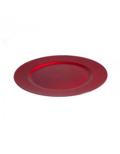 Red Christmas placemat
