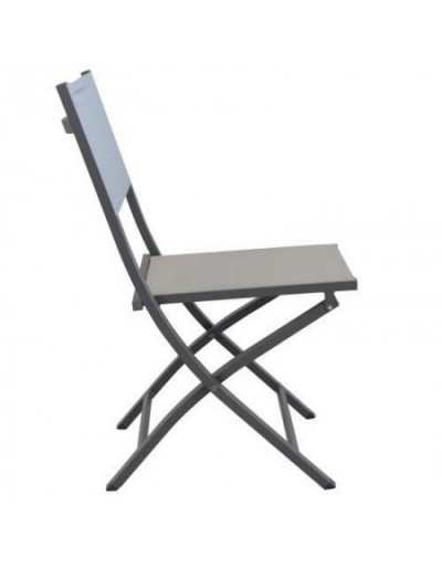 Georgia Taupe Folding Chair