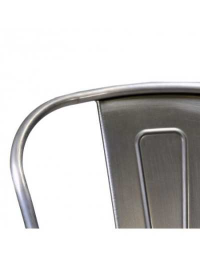 Bristol Bar Cadeira Gray Metal