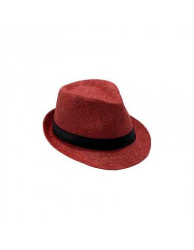 Chapéu de Boater Vermelho
