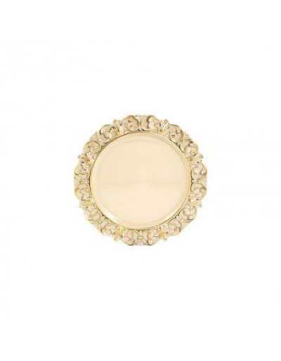 Decorative Ivory / Gold Placemat