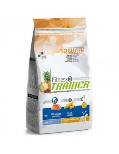 FITNESS3 DOG ADULT MED/MAX MIT LACHS KG 3