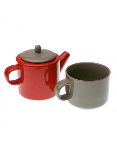 Individual Bicolor Teapot