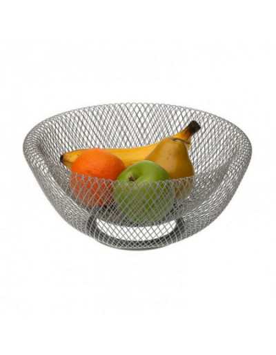 Chromed fruit bowl