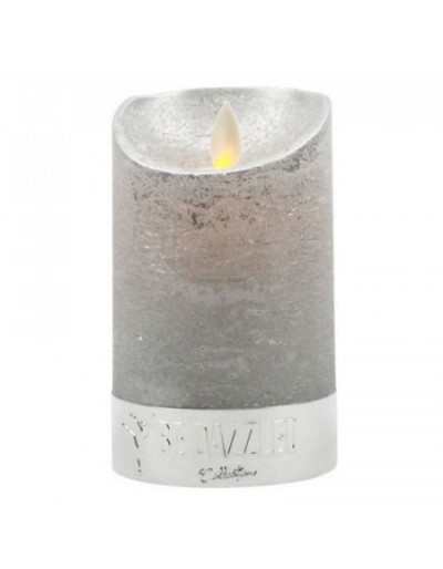 Candle Magic Flame LED H12.5 Silver