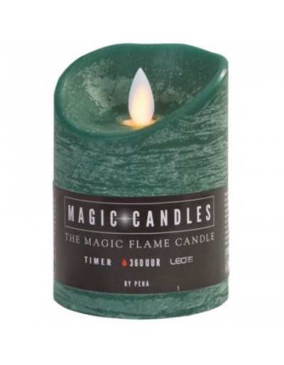 Magic Flame Candle H10 Green