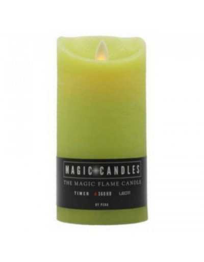 Magic Flame Candle H12.5 Lime