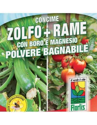 Zolfo e rame Concime in polvere 250g