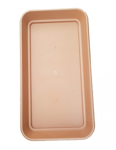 Sottovaso colore terracotta 55 cm