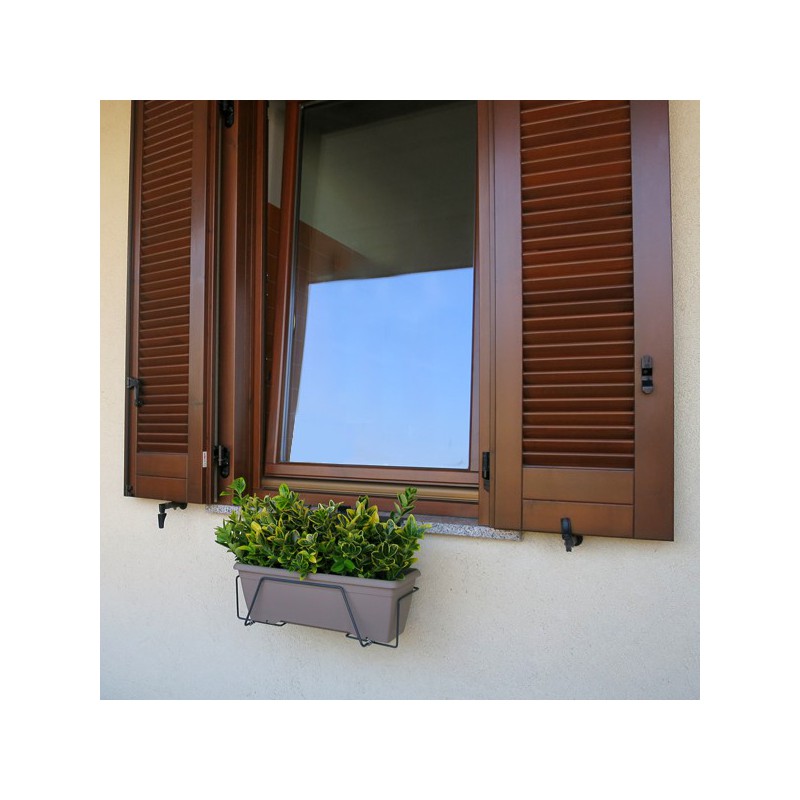 NEW SILVANO! Window 50 cm anthracyte doors. Version 2019 adjustable in two positions, 50 cm Antarcite